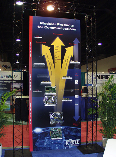 Force Computers Tradeshow Signage