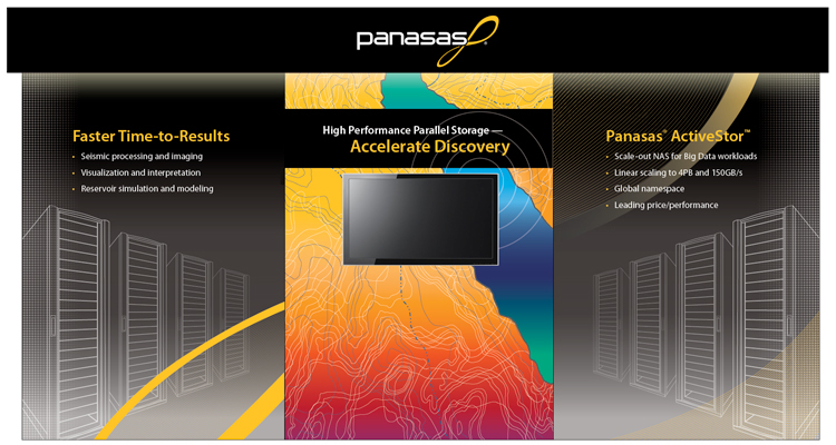 Panasas Oil Booth