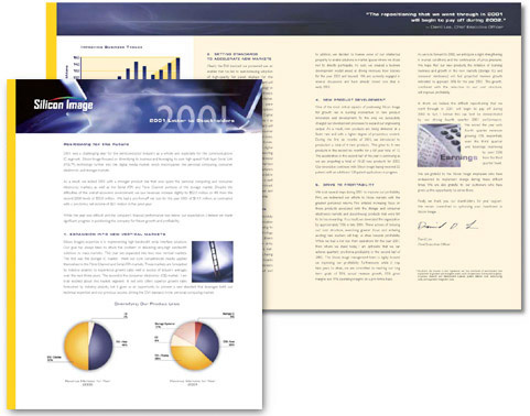 Silicon Image 2001 Annual Report