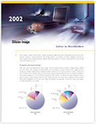 Silicon Image 2002 Annual Report Brochure